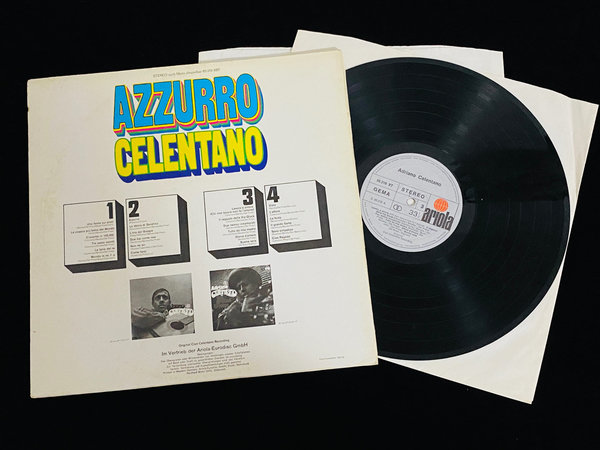 Adriano Celentano - Azzurro (DE-Press)