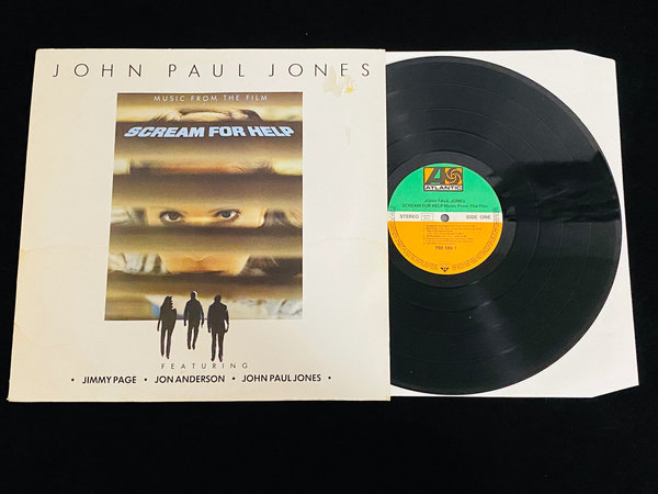 John Paul Jones feat. Jimmy Page, Jon Anderson - Music From the Film Scream For Help (EU, 1985)