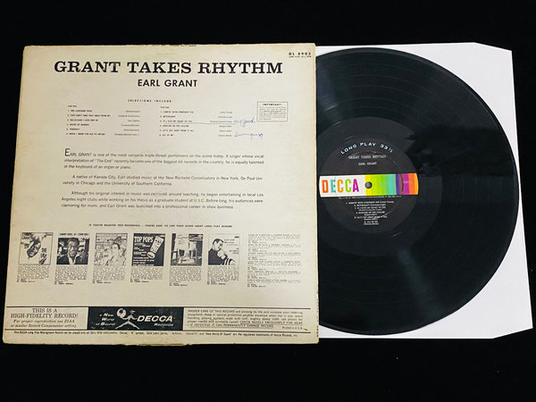 Earl Grant - Grant Takes Rhythm (US, 1959)