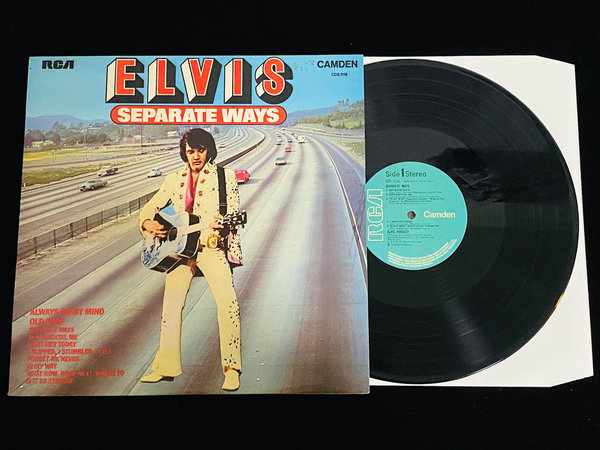 Elvis Presley - Separate Ways (UK, 1973)