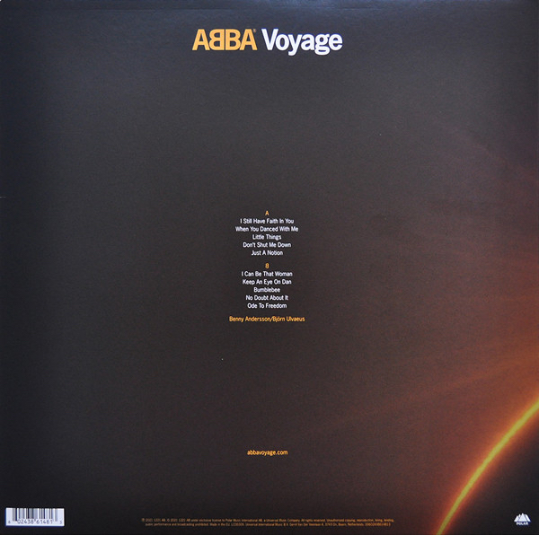 ABBA - Voyage (Ltd. Edition, US & EU, 2021)