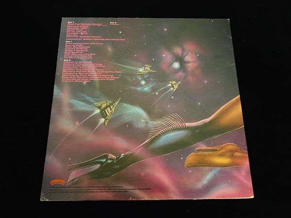 Giorgio Moroder - Music From "Battlestar Galactica" (US, 1978)