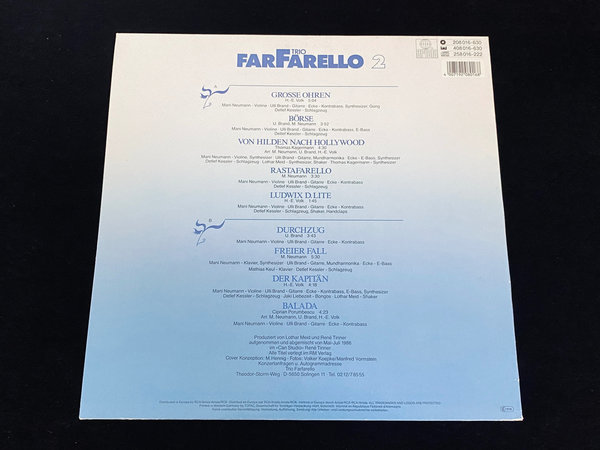 Trio Farfarello - Trio Farfarello 2 (EU, 1986)