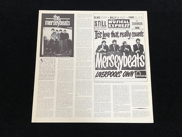 The Merseybeats - Beat & Ballads (Mono, UK, 1982)
