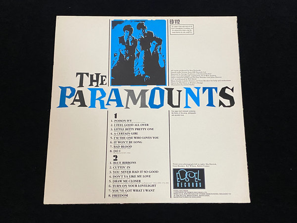 The Paramounts - Whiter Shades of R&B (Mono, UK, 1983)