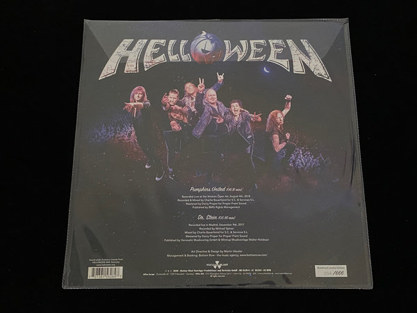 Helloween - Pumpkins United (Ltd. Edition, Numbered, Shape & Pic. Vinyl, DE, 2021)