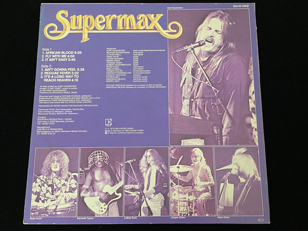 Supermax - Fly with me (DE, 1979)
