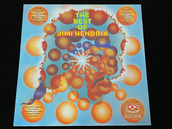 Jimi Hendrix - The Best Of (DE, 1971)