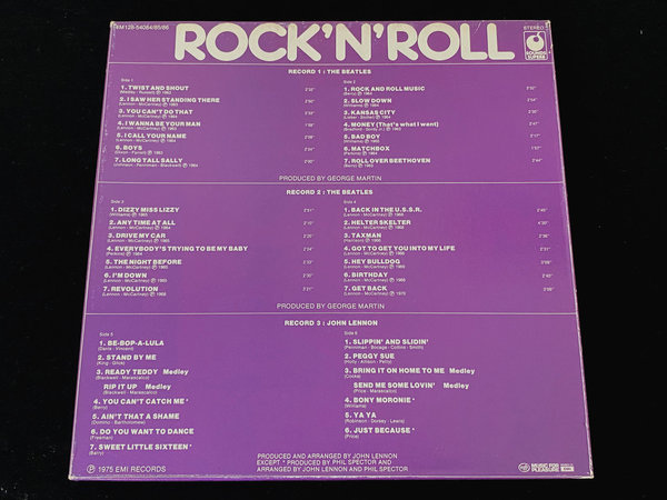 The Beatles & John Lennon - Rock'N'Roll (Boxset, BE, 1981)