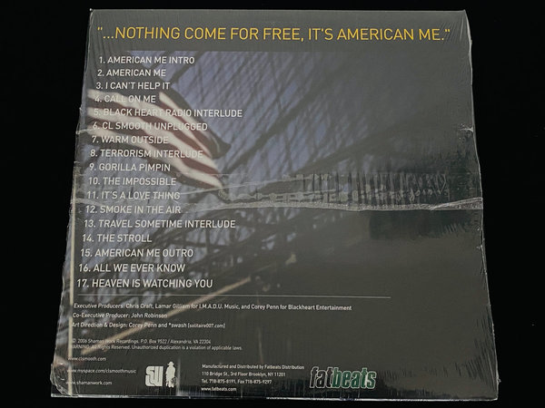 C.L. Smooth - American Me (US, 2006)