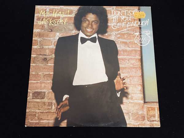 Michael Jackson - Don't stop til you get enough (Maxi-Single, EU, 1979)
