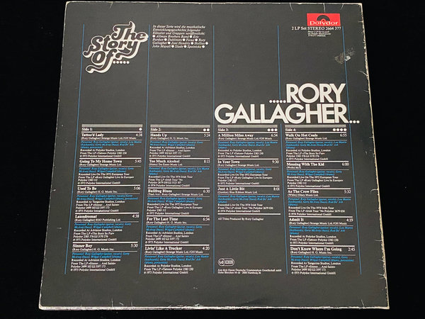 Rory Gallagher - The Story of... Rory Gallagher (DE, 1977)