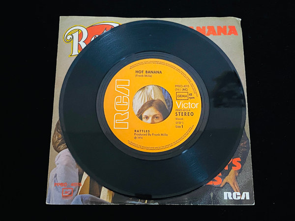 Rattles - Hot Banana (7" Single, DE, 1974)