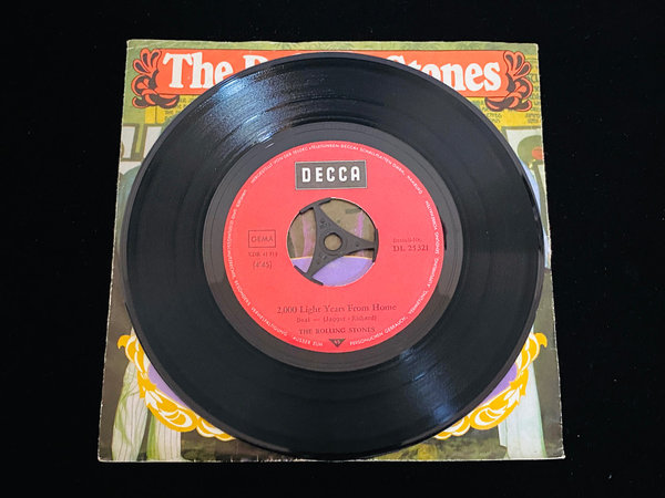The Rolling Stones - 2.000 Light Years from home (7" Single, DE, 1967)