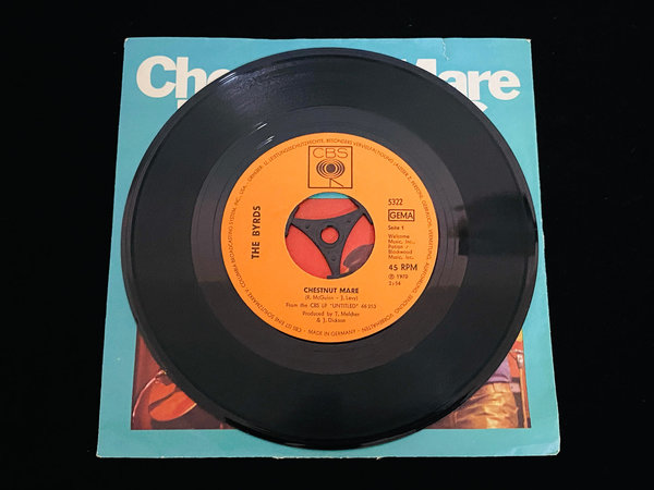 The Byrds - Chestnut Mare (7'' Single, DE, 1970)