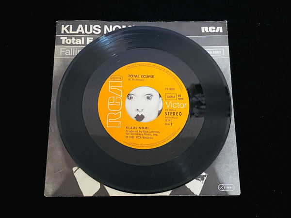 Klaus Nomi - Total Eclipse (7'' Single, DE, 1981)