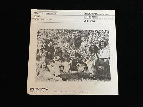 Los Jaivas - Bebida Magica (7'' Single, DE, 1977)