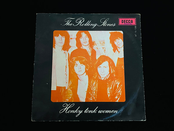 The Rolling Stones - Honky Tonk Women (7'' Single, Mono, NL, 1969)