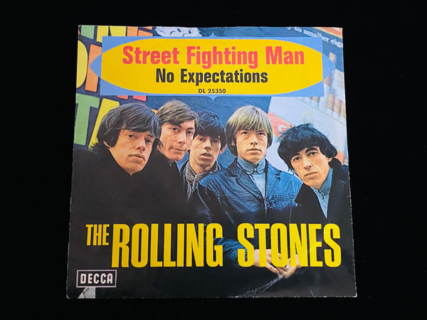 The Rolling Stones - Street Fighting Man (7'' Single, DE, 1968)