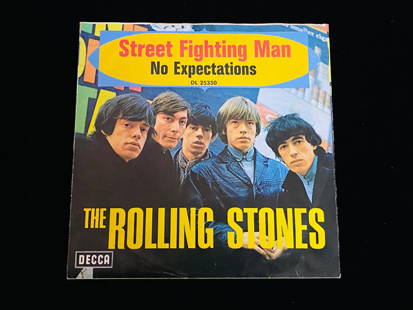 The Rolling Stones - Street Fighting Man (7'' Single, DE, 1968)