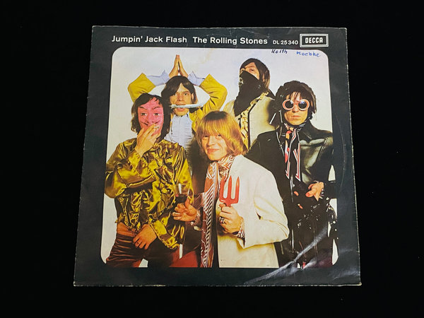 The Rolling Stones - Jumpin' Jack Flash (7'' Single, DE-Press)