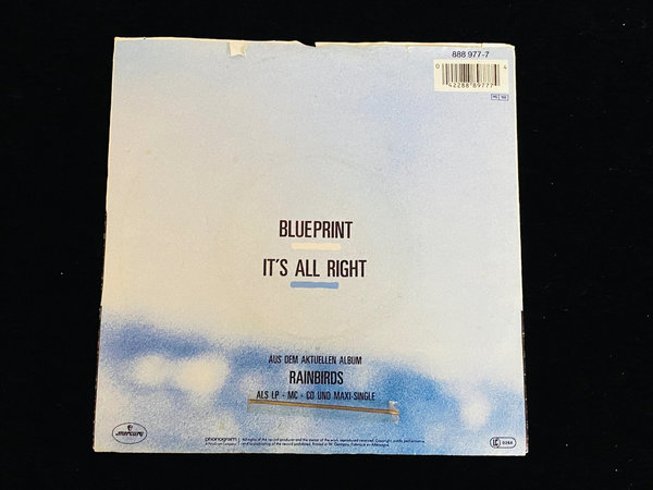 Rainbirds - Blueprint (7'' Single, DE, 1987)