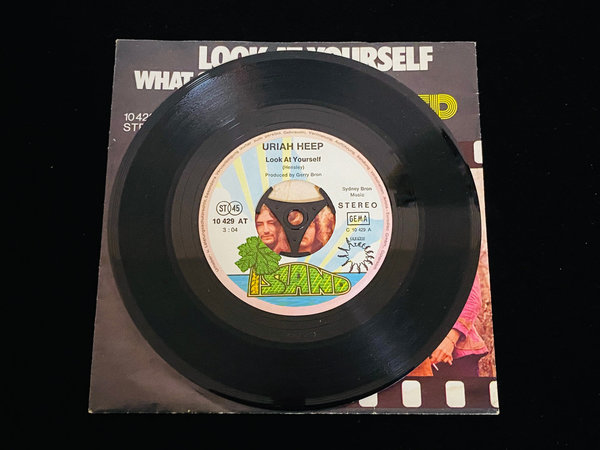 Uriah Heep - Look at Yourself (7'' Single, DE, 1971)