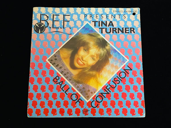 BEF Presents Tina Turner - Ball of Confusion (7'' Single, EU, 1982)