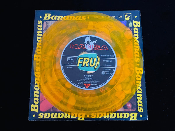 Fruit - Bananas (7'' Single, Yellow Vinyl, DE, 1979)