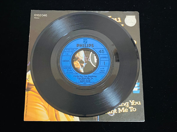 Barry White - I'll do for you anything you want me to (7'' Single, DE, 1975)