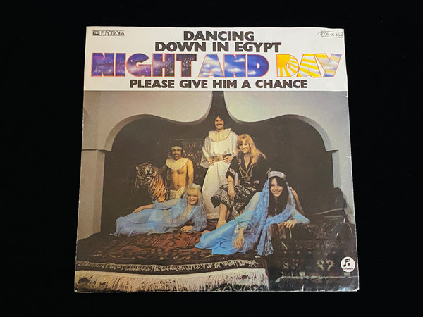 Night & Day - Dancing down in Egypt (7'' Single, DE, 1979)