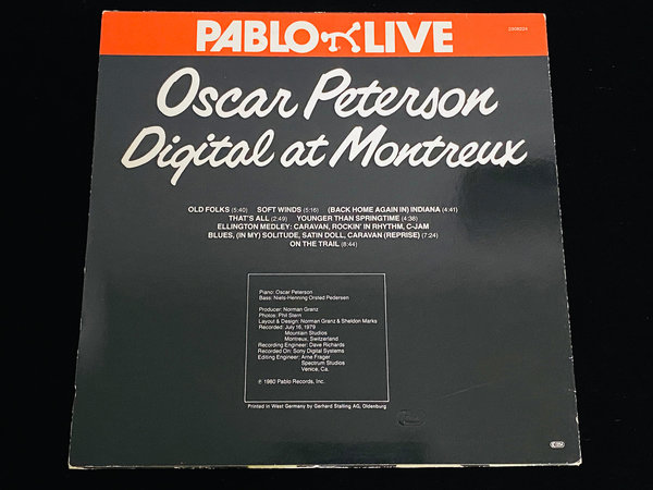 Oscar Peterson - Digital at Montreux (DE, 1980)