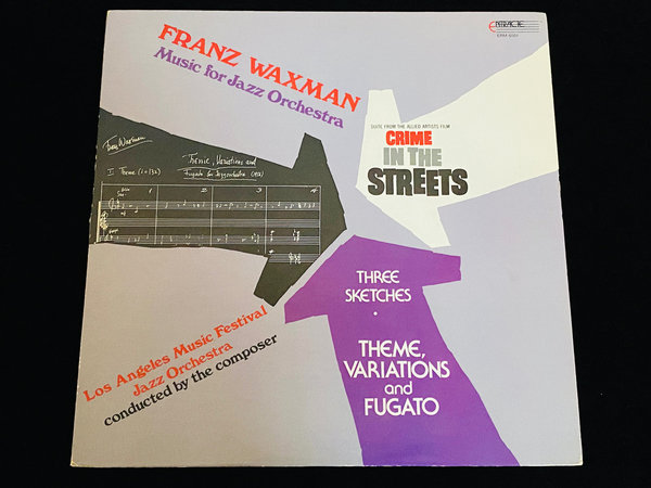 Frank Waxman - Crime in the Streets (White Vinyl, US, 1978)