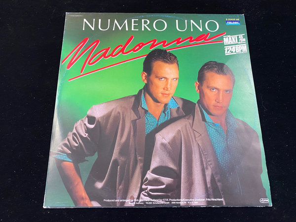 Numero Uno - Madonna (Maxi-Single, Orange Vinyl, DE, 1985)