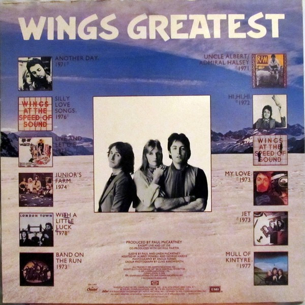 Wings - Wings Greatest (US, 1978)