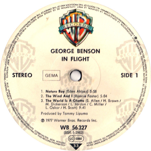 George Benson - In Flight (RE, DE, 1977)
