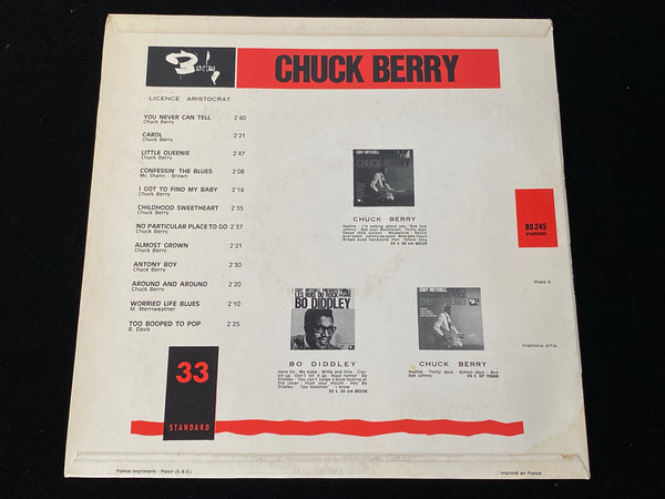 Chuck Berry - Eddy Mitchell Presente les rois du rock Album No. 3 (FR, 1964)