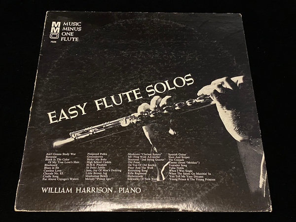 Music Minus One Flute - Easy Flute Solos (US-Press)