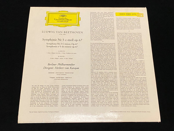 Beethoven, Berliner Philharmoniker, Herbert von Karajan - Symphonie Nr. 5 (DE-Press)